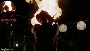 Blurred ChildCorpses Freddy Kruger template meme template