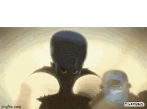 Blurred Megamind Villainy meme template