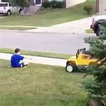 Blurred Kid Ran Over meme template