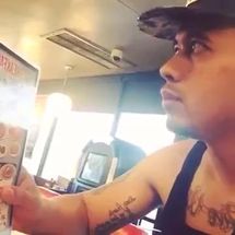 Blurred can i please get a waffle but better meme template