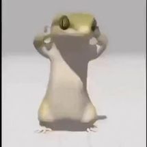 Blurred Dancing Lizard meme template