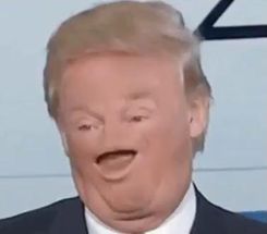 Blurred Donald Trump Doubt meme template