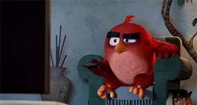 Blurred ANGRY BIRDS GIF 2019 meme template