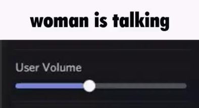 Blurred Discord Volume meme template