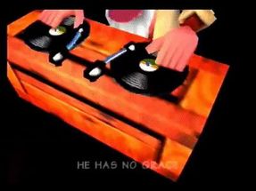 Blurred dj cranky meme template