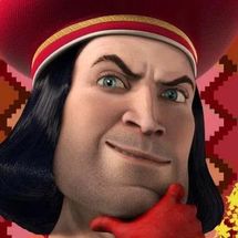 Blurred Lord Farquaad Sneer meme template