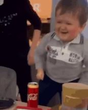 Blurred Hasbulla clap meme template