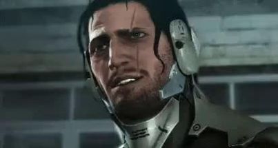 Blurred Metal Gear Rising Revengance Sam meme template