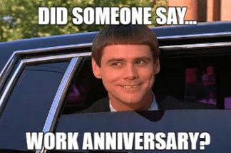 Happy Work Anniversary meme