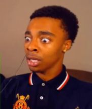 Blurred Flight scared af meme template