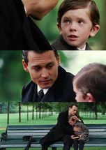Blurred Finding Neverland meme template