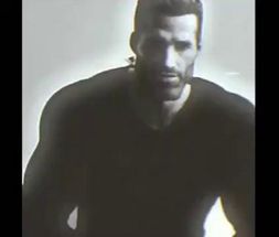 Blurred gigachad meme template