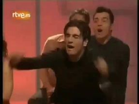 Blurred David Bustamante Celebration meme template