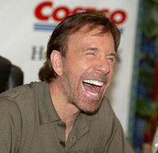 Chuck Norris Laughing meme