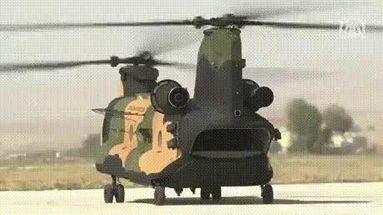 Blurred Shocked Helicopter meme template