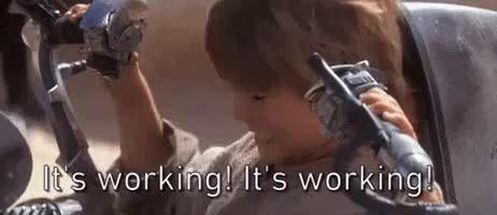 Blurred Its working meme template