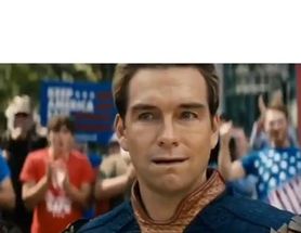 Blurred Homelander Alright meme meme template
