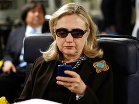 Hillary Clinton Cellphone meme