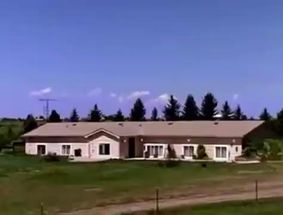 Blurred House Exploding meme template