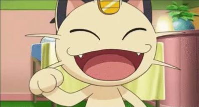 Blurred Meowth hewwo meme template