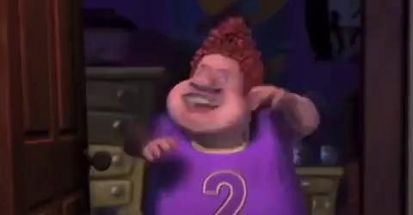 Blurred Titan glow up meme template