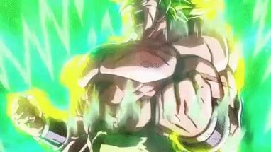 Blurred broly meme template