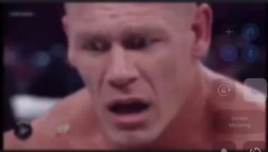 Blurred John Cena GIF meme template