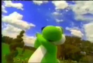 Blurred Yoshi The Sus SidekickOfficials GIF Temp meme template