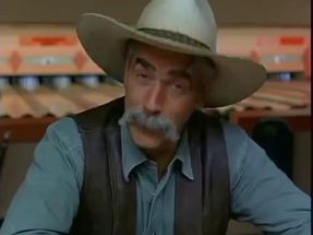 Blurred Sam Elliot   Hat Tip meme template