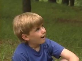 Blurred wow kid meme template