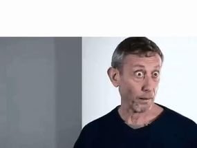 Blurred micheal rosen is searching meme template