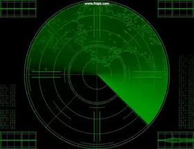 Blurred radar meme template