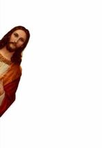 Blurred jesus watcha doin meme template