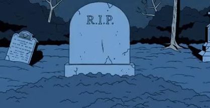 Blurred Back from the dead meme template