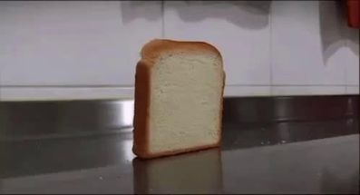 Blurred Bread falling over meme template