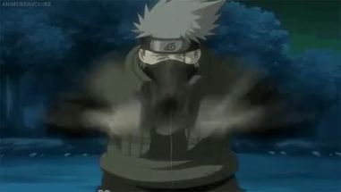 Blurred Kakashi rap god meme template