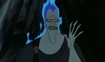 Blurred Hercules Hades meme template