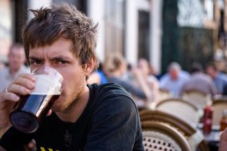 Blurred Lazy College Senior meme template