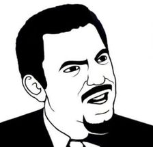 Blurred Seriously Face meme template