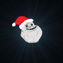 Forever Alone Christmas meme