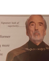 Signature Look of superiority meme