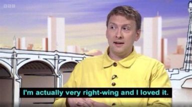 Blurred I'm Actually Very Right Wing and I Love It meme template