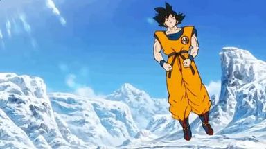 Blurred Goku Dance meme template