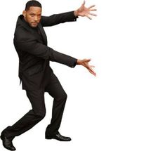 Blurred Tada Will smith meme template