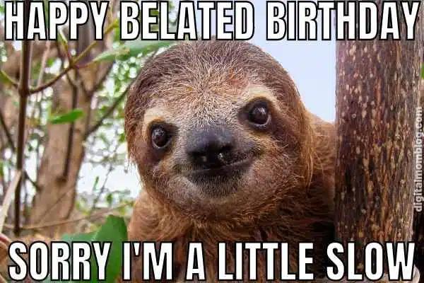 Late Happy Birthday Memes A Belated Happy Birthday Imgflip Late Happy Birthday Memes A Belated Happy Birthday Imgflip