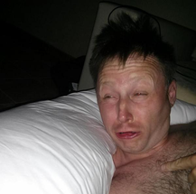 Limmy waking up meme