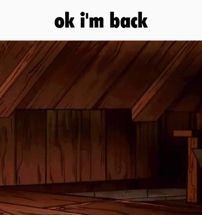 Blurred Ok Im back meme template