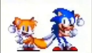 Blurred Sonic and tails dancing meme template
