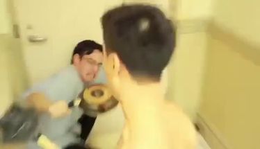 Blurred Confused screaming GIF version meme template