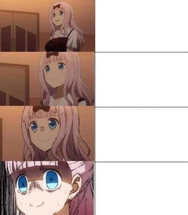 chika template meme